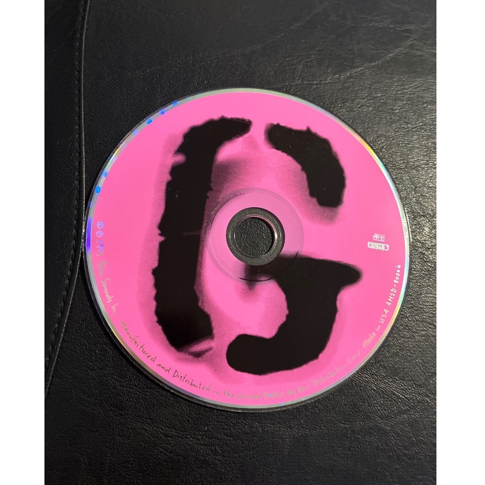 Garbage Self-Titled Debut Album CD Pink G Logo Disc Only 1995 Almo AMSD-80004